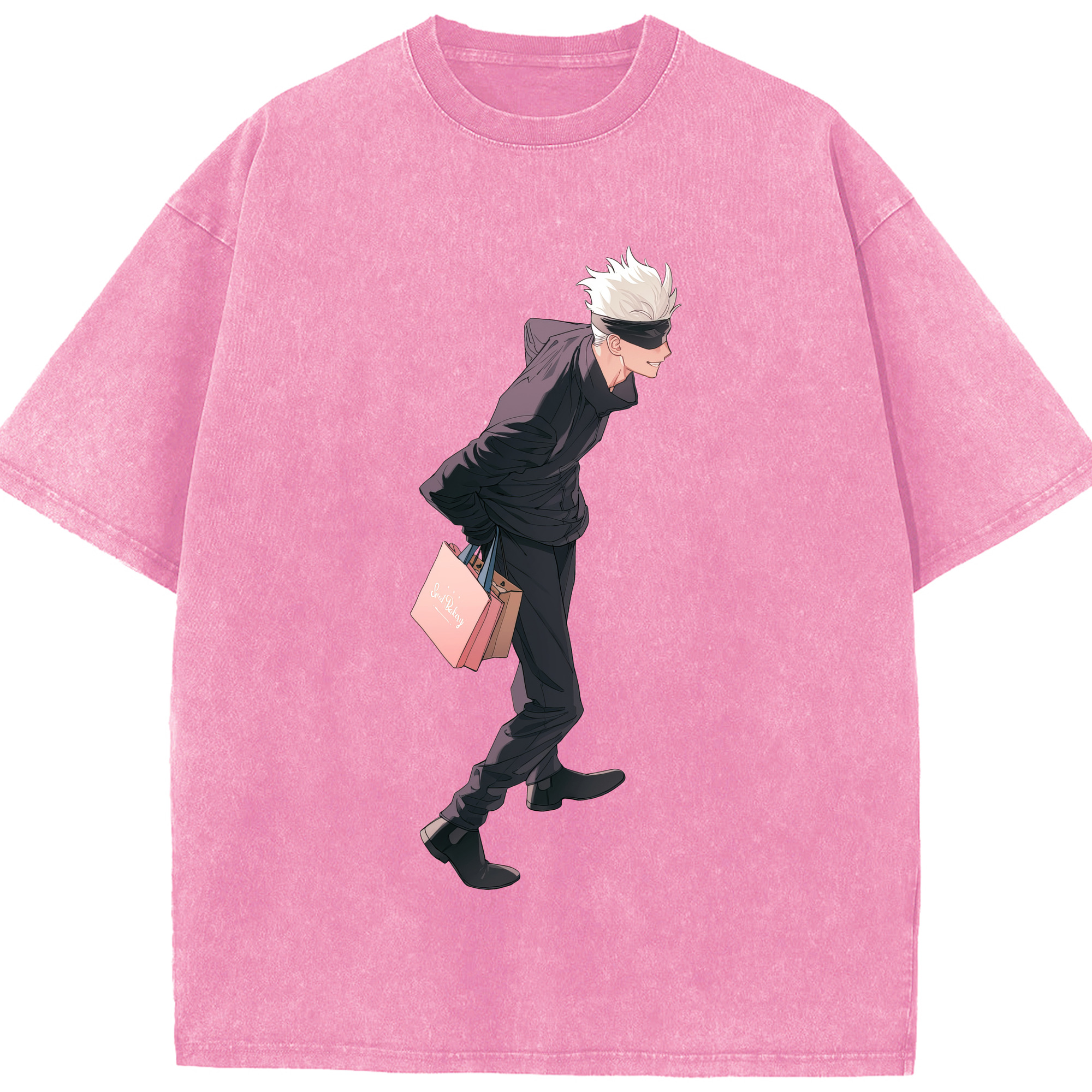 （画像用） 呪術廻戦 Jujutsu Kaisen 綿100% ヴィンテージ風 半袖Tシャツ（フロントプリント）